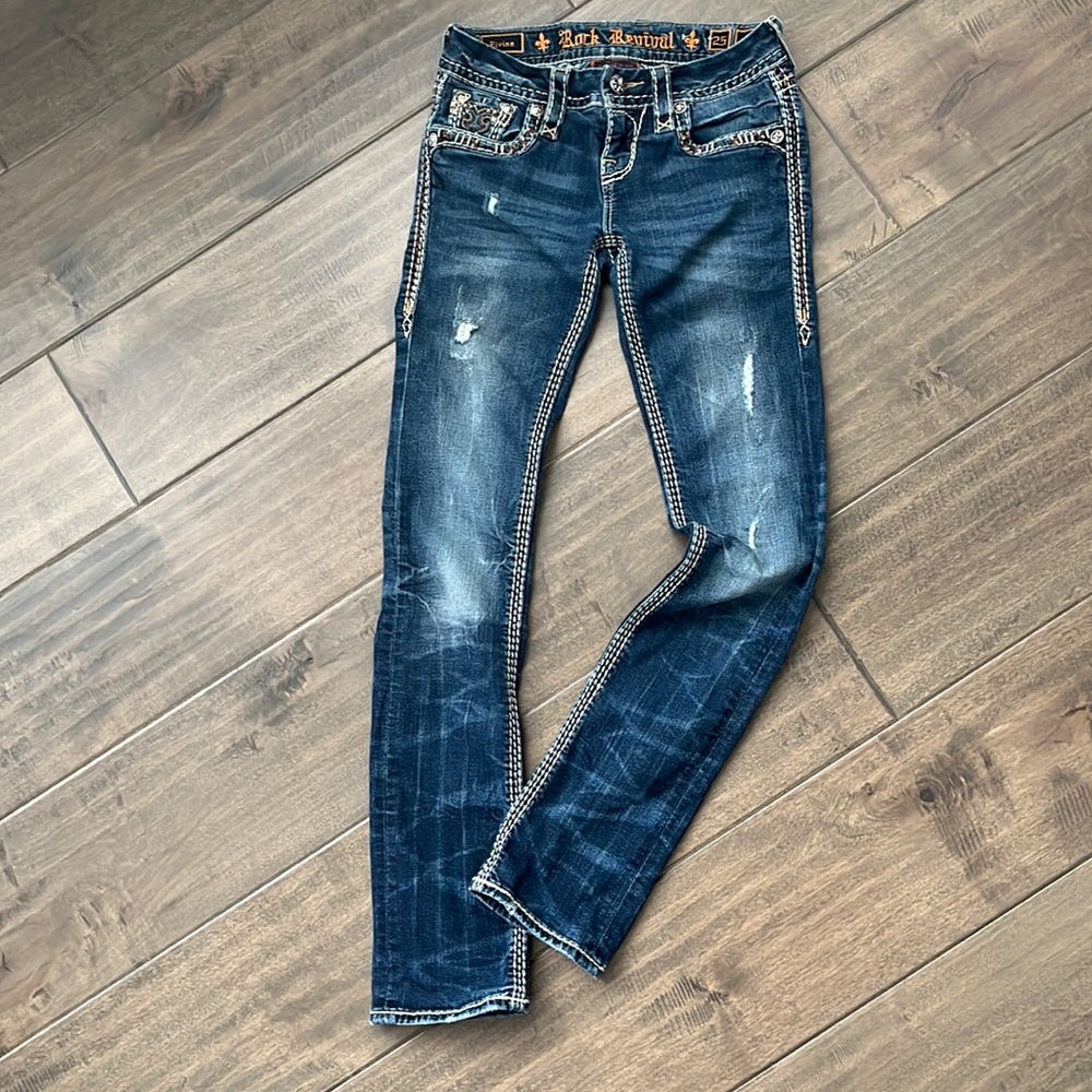 Rock Revival Size 25 Jeans. Like new
